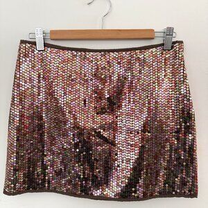 ✨ Express Sequined Mini Skirt – Size 7/8 – Excellent Condition